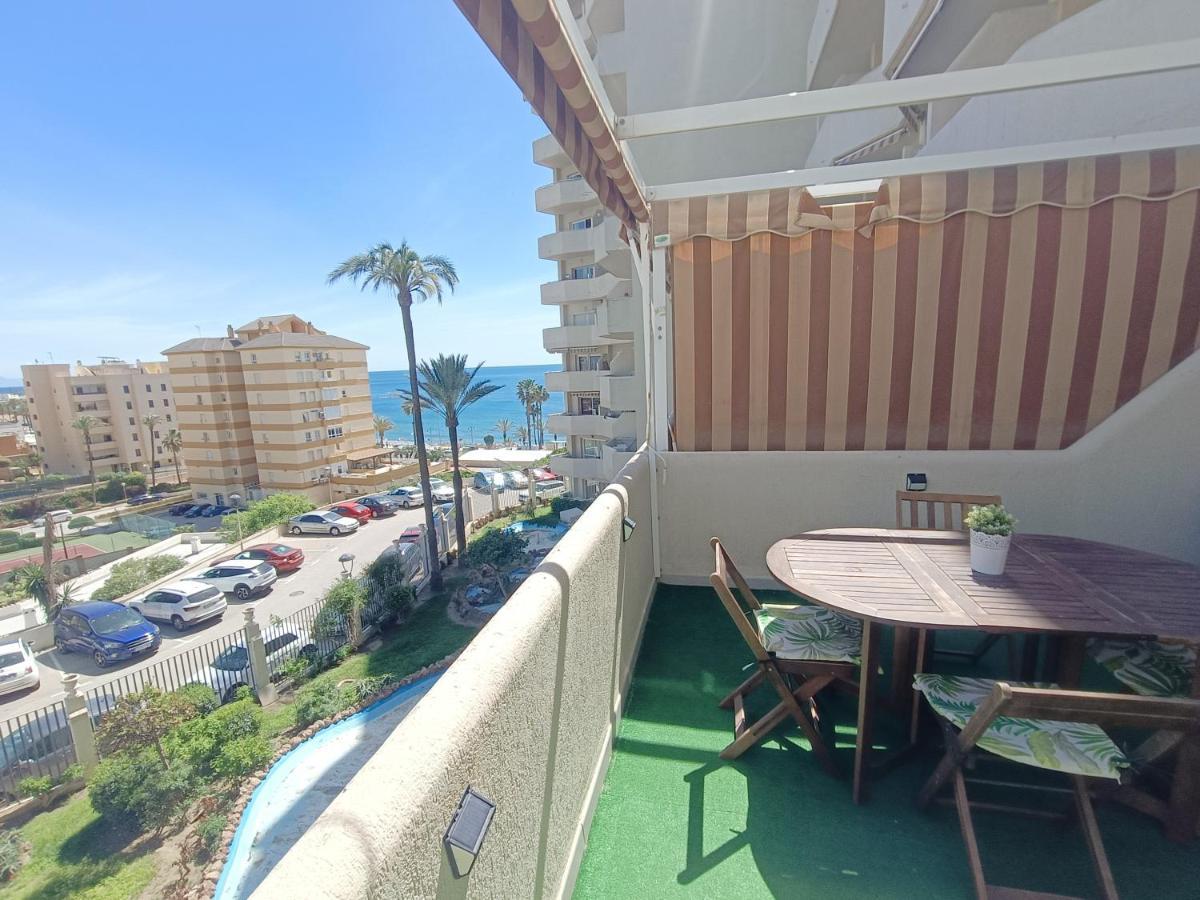 VIVE BENALMÁDENA Estudio Benal Beach 319 Vistas al Mar, Parque Acuático Esterno foto