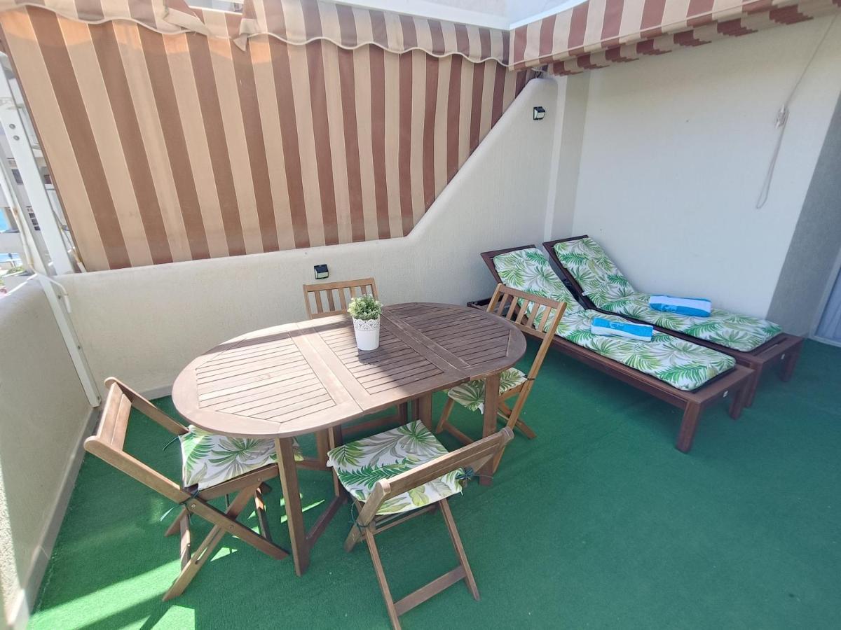 VIVE BENALMÁDENA Estudio Benal Beach 319 Vistas al Mar, Parque Acuático Esterno foto