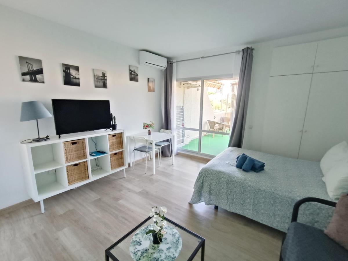 VIVE BENALMÁDENA Estudio Benal Beach 319 Vistas al Mar, Parque Acuático Esterno foto
