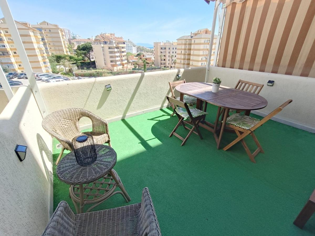 VIVE BENALMÁDENA Estudio Benal Beach 319 Vistas al Mar, Parque Acuático Esterno foto